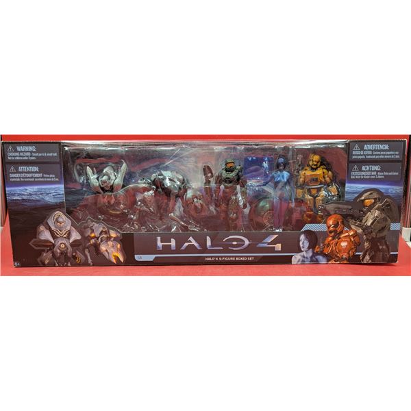 Sealed Halo 4 5-Figure Boxed Set