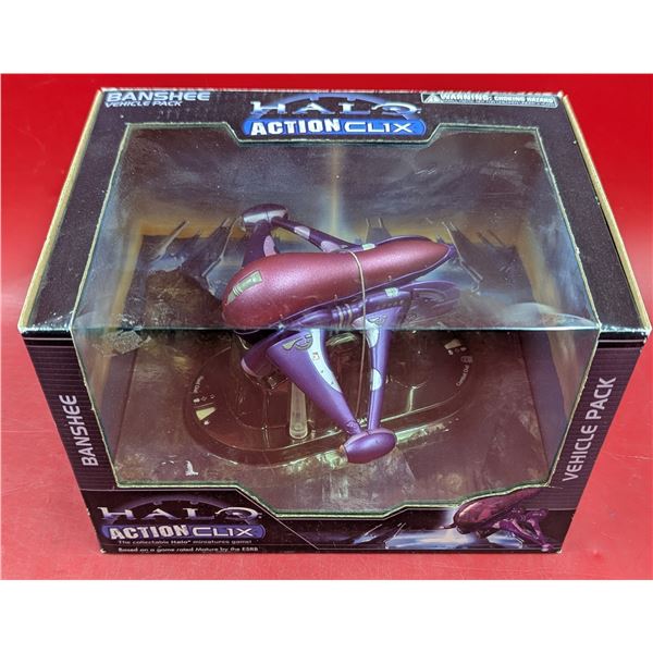 Sealed Halo Action Clix Banshee Vehicle Pack