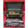 Image 1 : Metal Craftsman Toolbox w/ Assorted Tools