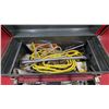 Image 2 : Metal Craftsman Toolbox w/ Assorted Tools