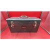 Image 5 : Metal Craftsman Toolbox w/ Assorted Tools