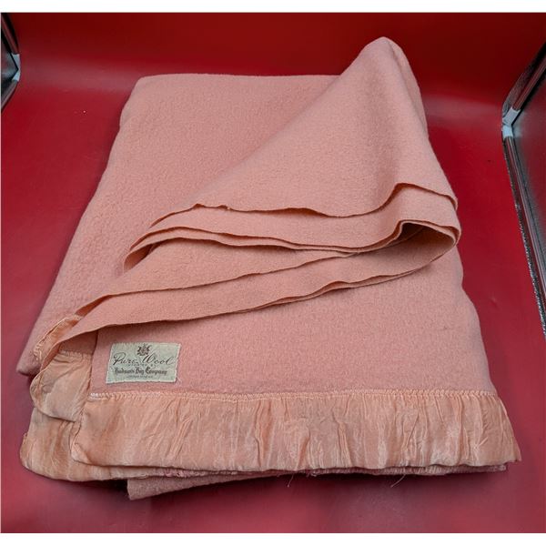 VTG Hudson's Bay Pure Wool Blanket