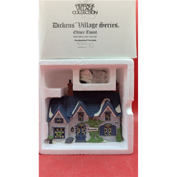 Department 56 Heritage Village Collection Handpainted Porcelain "Brownlow House"