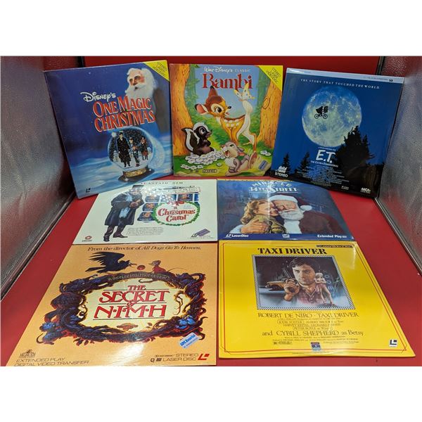 Lot of Assorted Laser Discs