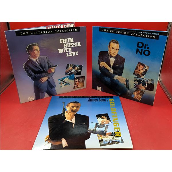 Lot of James Bond Laser Discs