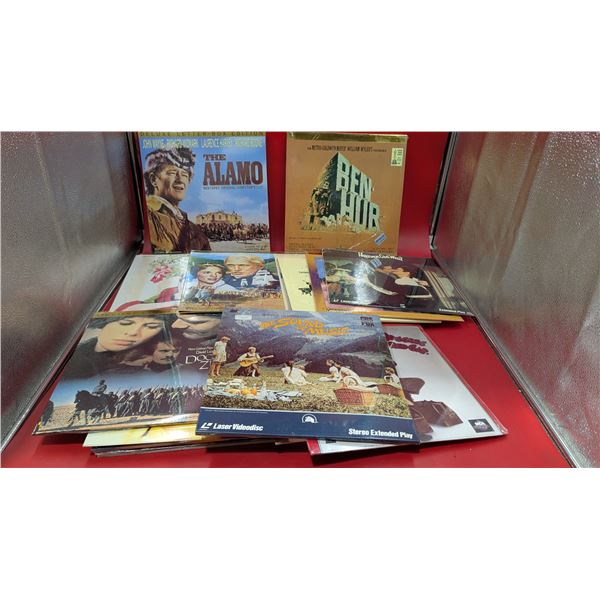 Lot of Assorted Laser Discs