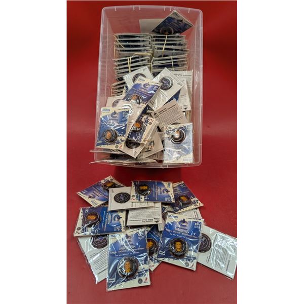Lot of Canucks Mini Puck Collectibles