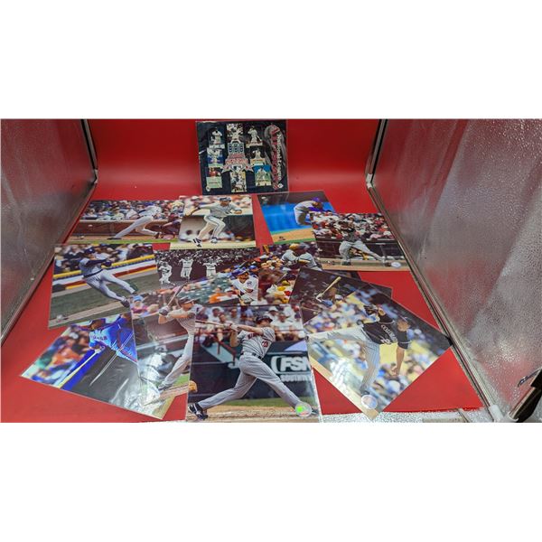 Lot of MLB Baseball Official Photos