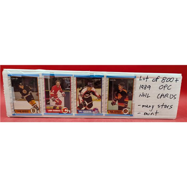 Lot of 1989 OPC NHL Cards