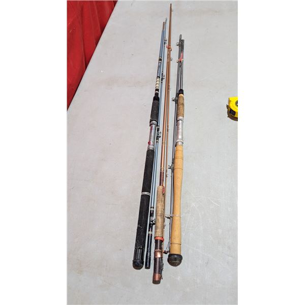3 Fishing Rods