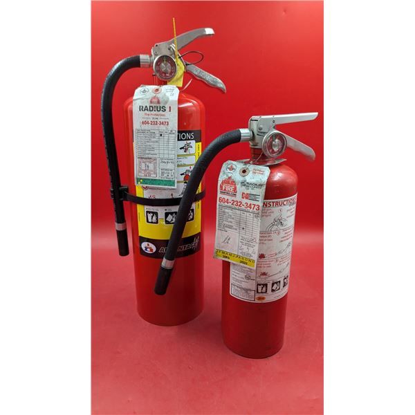 2 Fire Extinguishers
