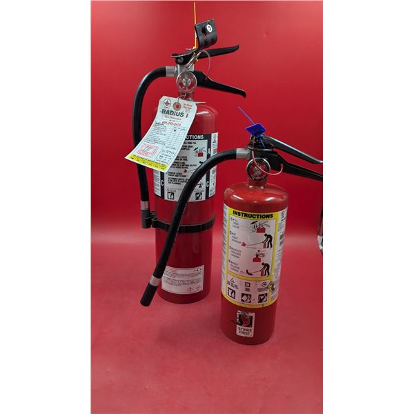 2 Fire Extinguishers