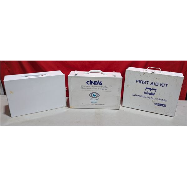 Lot of First Aid & Eyewash Kits