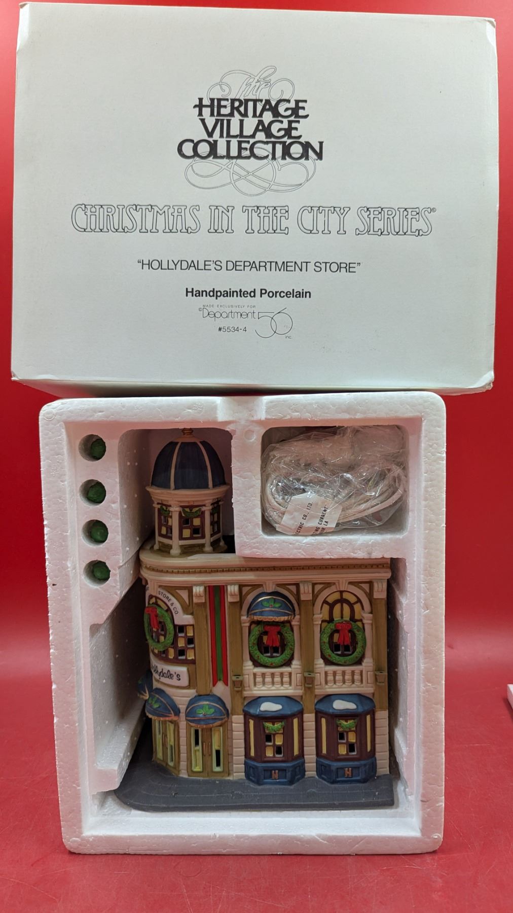 Heritage Village Collection Hand-Painted Porcelain - 