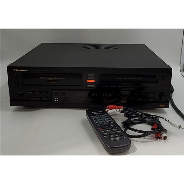 Pioneer CD recorder and multi disc changer