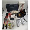 Image 1 : Tool Lot, staple guns, wire cutter, tool case ...