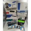 Image 1 : Printer lot, Samsung and Sharp, plus inks