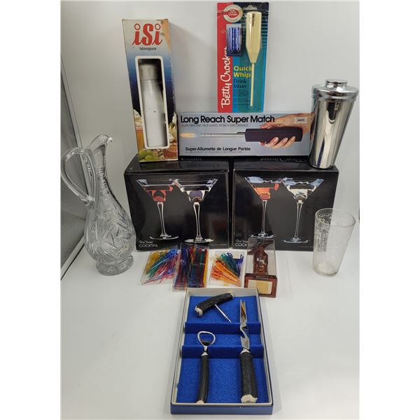 Bar Accessory Lot