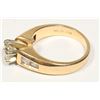 Image 3 : 14-18 KARAT 7.44 GRAMS 1.65 CT ENGAGEMENT RING