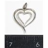 Image 1 : 1.66 GRAMS .925 SILVER HEART PENDANT