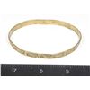 Image 1 : 13.22 GRAMS STERLING 925 GOLD COLORED BRACELET
