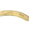 Image 2 : 13.22 GRAMS STERLING 925 GOLD COLORED BRACELET