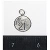 Image 1 : 1.89 GRAMS ALWAYS 21 STERLING PENDANT