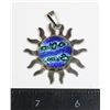 Image 1 : 9.83 G S SILVER .925 BLUE/GREEN CENTER SUN