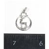 Image 1 : 1.65 G SILVER .925 BUCK PENDANT