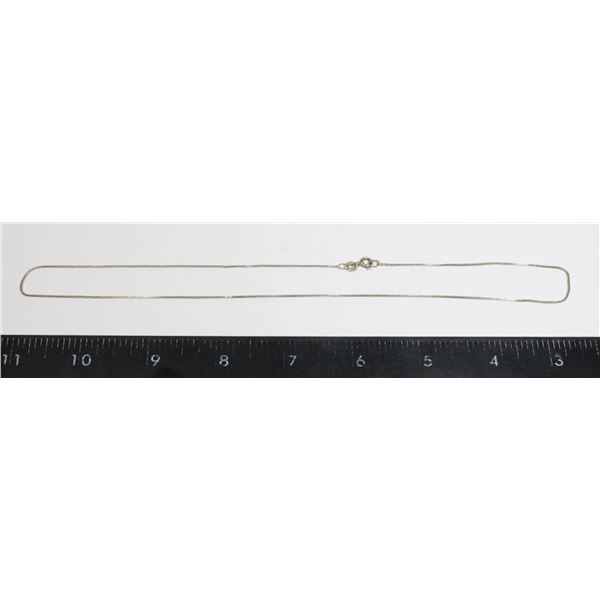 1.94 G .925 SILVER CHAIN