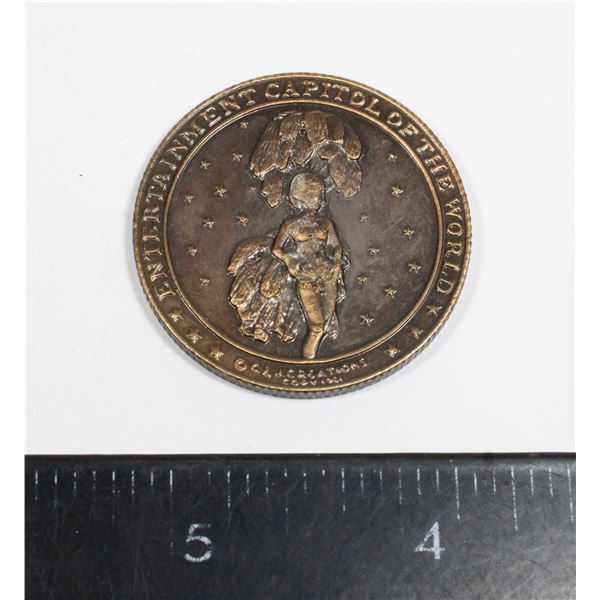 26.94 G 1878 LAS VEGAS MORGAN DOLLAR BRONZE