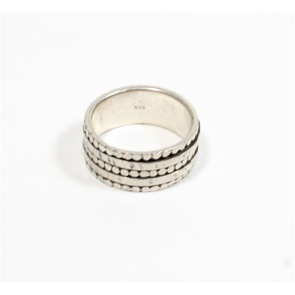 .925 SILVER RING 7.45 GRAMS
