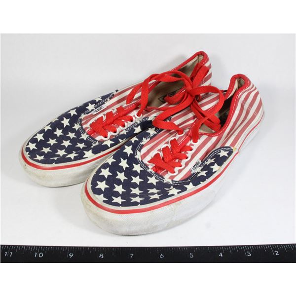 MENS VANS USA LIMITED ED SHOES SIZE 9 VERY GOOD