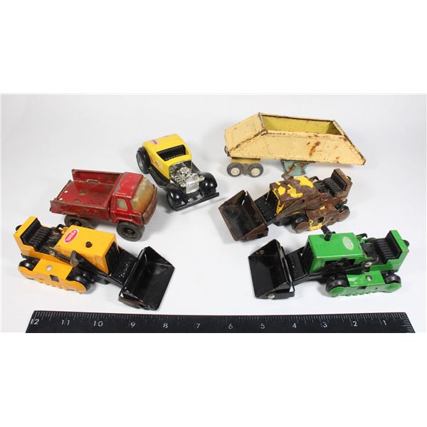 VINTAGE TONKA LOT AS IS BULLDOZER MORE