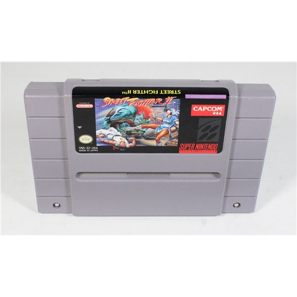 SNES NINTENDO STREET FIGHTER 2 TESTED