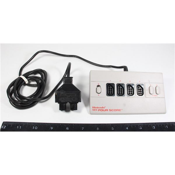 NINTENDO NES 4 SCORE CONTROLLER HOOK UP TESTED