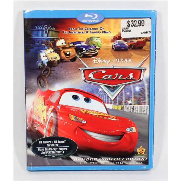 cars Disney Pixar original blu ray like new