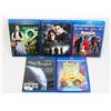 Image 1 : 5 BLU RAY QUALITY WIZARD OF OZ-ANNIE- EMOJI