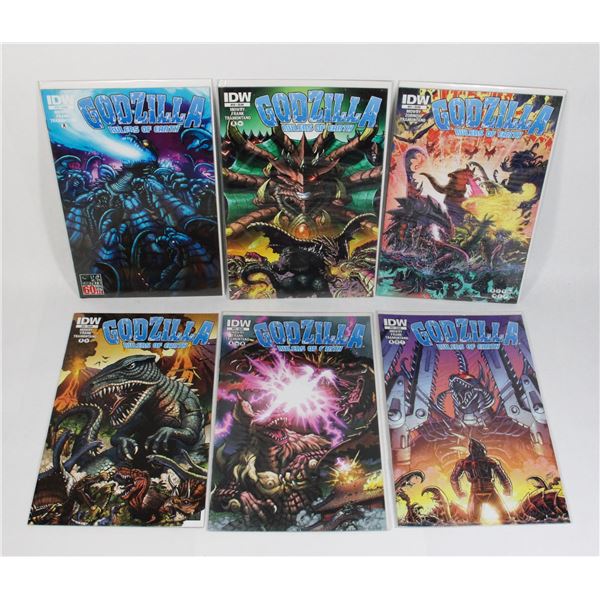 GODZILLA RULERS OF EARTH COMICS 19/24