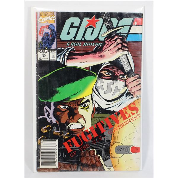 1990 GI JOE #107 F COND MARVEL COMIC