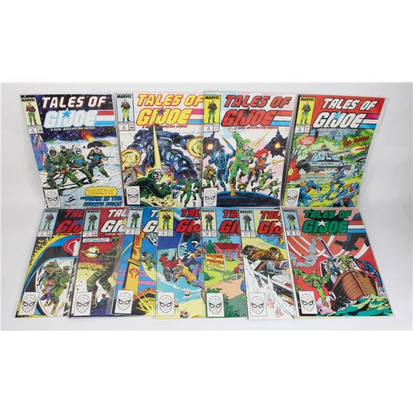 1988- #2-#12 Tales of GI Joe 11 COMICS