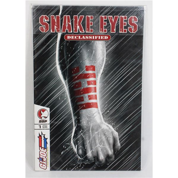 2005 DDP SNAKE EYES DECLASSIFIED 1 GI JOE COMIC