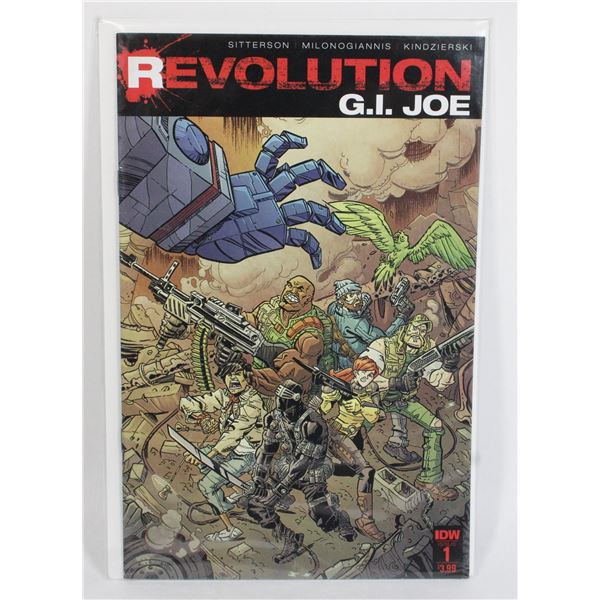 2016 IDW  GI JOE REVOLUTION  #1  COMIC  BM