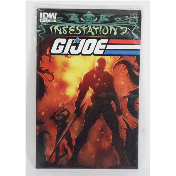 2012 IDW #1B GI JOE INFESTATION 2 VF