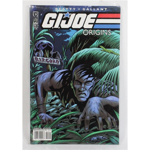 2010 IDW #14 B GI JOE ORIGINS RIPCORD NM