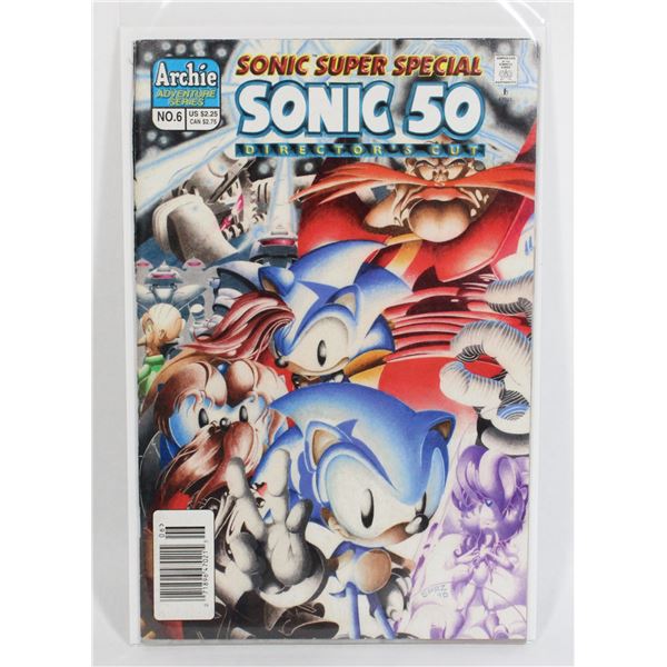 #6 SONIC SUPER SPECIAL 50 DIRECTORS CUT F COND