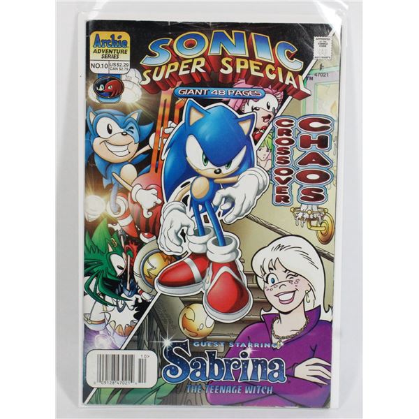 #10 SONIC SUPER SPECIAL GUEST SABRINA  NEW STAND