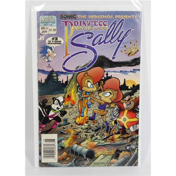 #3 SONIC HEDGEHOG PRINCESS SALLY COMIC F COND