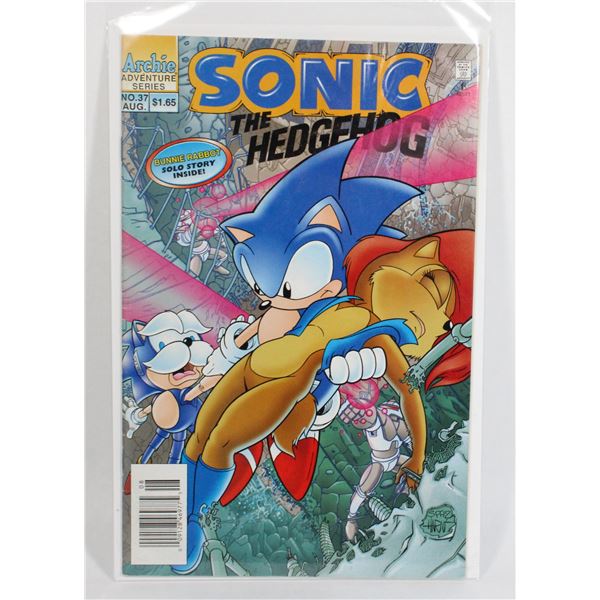#37 SONIC HEDGEHOG F COND NEWSSTAND COMIC