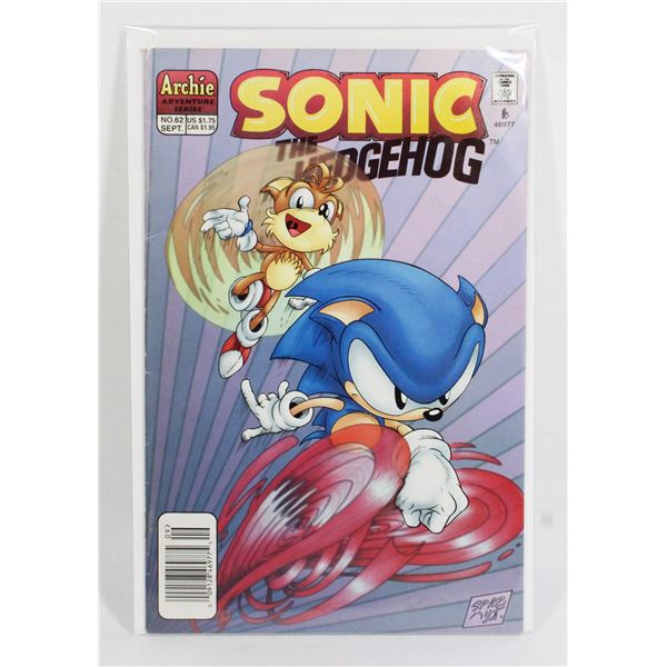 #62 SONIC THE HEDGEHOG VF COND NEWSSTAND